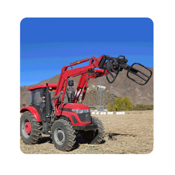 Hot Sale Tractor Front End Loader Hydraulic Bale Grab