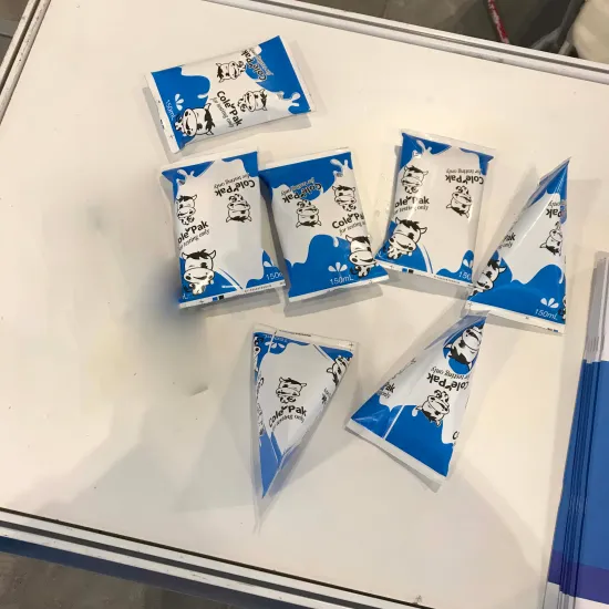 Triangle Pyramid Shape Aseptic Filling Machine for Soy Milk and Yogurt