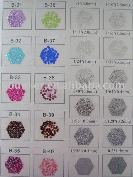 The best quality Glitter Powder for crafts and printing