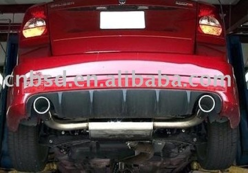 07-09 Dodge Calibre Str-4 Fiber de carbono Difusor trasero con doble escape