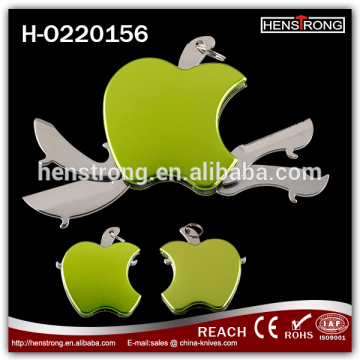 2016 Promotion Gift Apple Shape Mini Multi Tool Keychain
