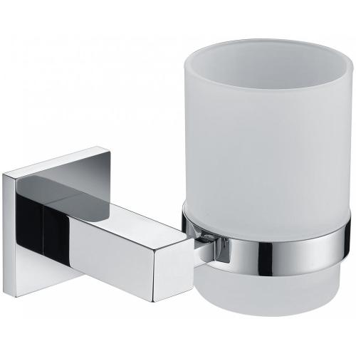 Glass Cup Holder For Bathroom And Toilet