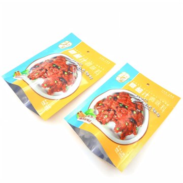 Bolsas de envasado de alimentos Mylar de plástico selladas por 4 lados