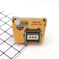 Retro garage style PU coin purse