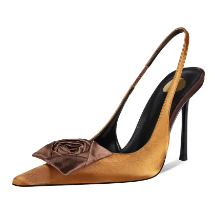 Women's stiletto pointed high heels