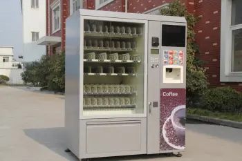Combo Snack Cold Drink and Coffee Vending Machine