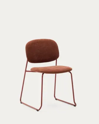 Elegant Dining Chair in Bright Colors