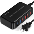 Estação de carregamento USB PD20W multi 6 portas carregador