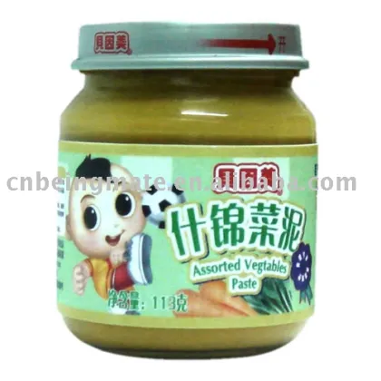 Purees and Mashes (Assorted Vegetables Taste Stage 1)