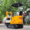 Toprak İşi İçin 1.2Ton Sarı Mini Ekskavatör