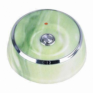 Table wireless calling transmitter with battery and 1-button