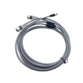 M8 Male to 2M12 Female Connection Cable