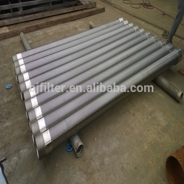 Stainless steel water well pipe Johnson screen for drilling wells