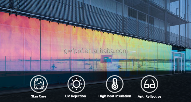 rainbow window tint