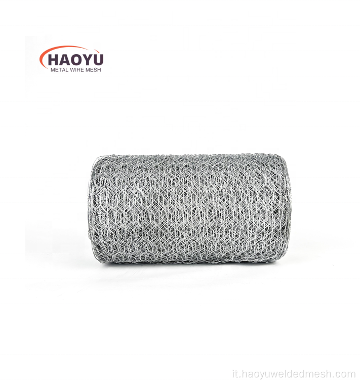 Mesh esagonale in acciaio inossidabile in acciaio di pollo