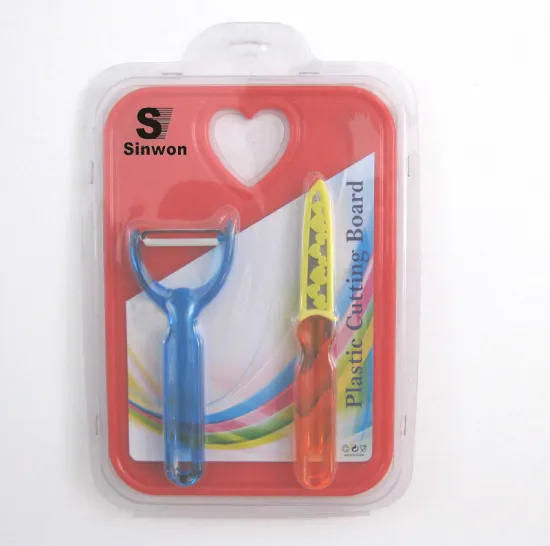 cutting board knife peeler set