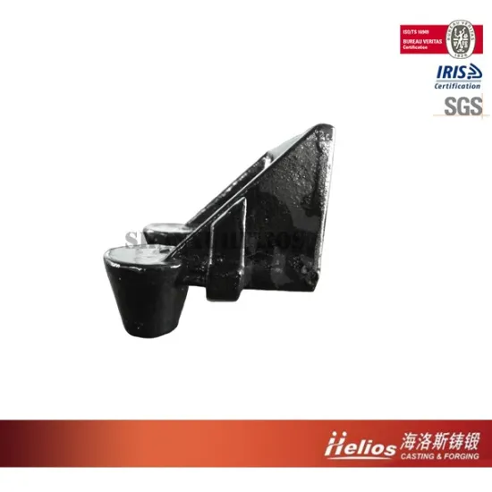 custom made clay sand cast Pipe Retainer with high quality