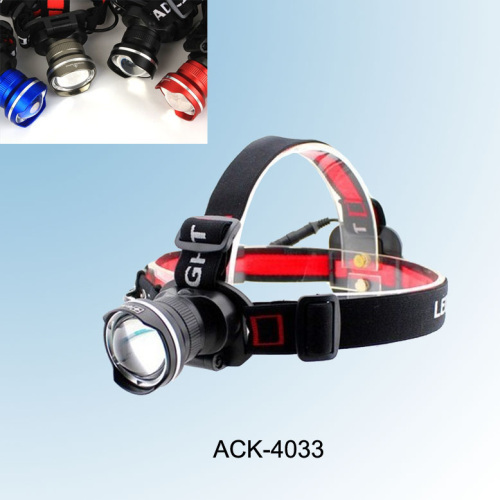 Fisheye Design Multi Color New Cree Xml T6 High Power Headlamp Ack-4033 (t85) 