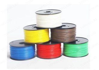 Round Plastic 3MM PLA Filament Luminous Green , UP / Makerb