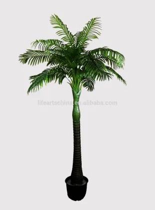 single trunk big palm, plastic palm for outdoor or indoor