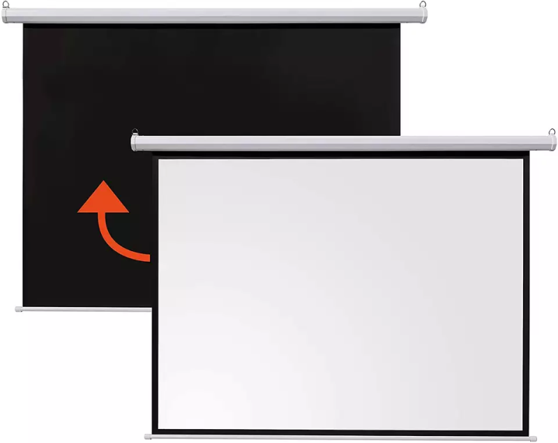 240x240cm 150 cinema home theater ceiling projector screen