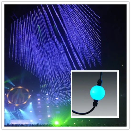 Christmas 50mm LED 3D RGB Pixel Ball Curtain