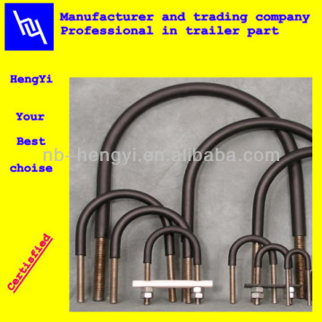 rubber coated u bolt