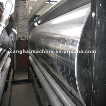 Semiauto corrugated box printing making machine