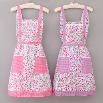 Adjustable Adult Women's Sexy Chef Apron with Pockets