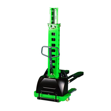 Semi-Electric Self-Loading Pallet Lift Stacker: Enhancing Warehouse Efficiency