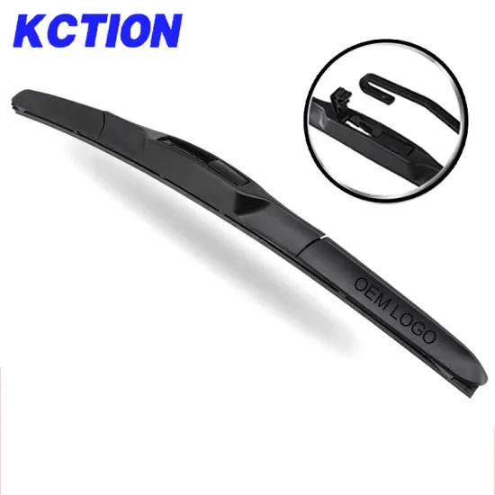 Universal Hybrid Wiper Blade for Windshield and Windscreen Cleaning
