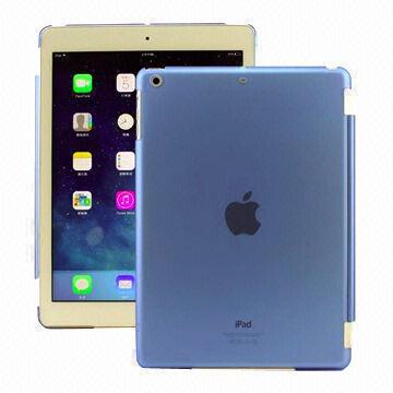 New Translucent Blue Silicone Matte Hard Case for iPad Air