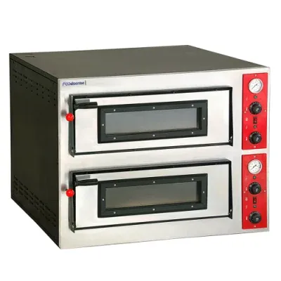 Restaurant Professional 2-Layers Commercial Pizza Oven