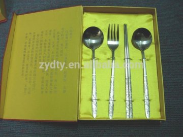 GR2 Titanium fork and spoon for hot sales
