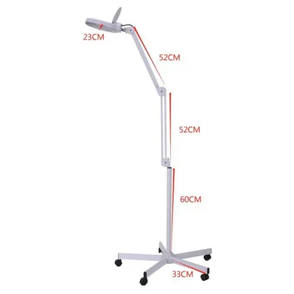 Five-Legged Adjustable Magnifying Home Beauty Salon Floor Lamp