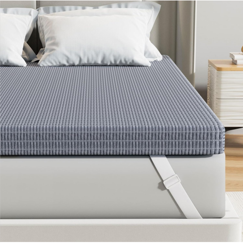 Unipon 4 pouces Extra Firm Mattress Topper Queen