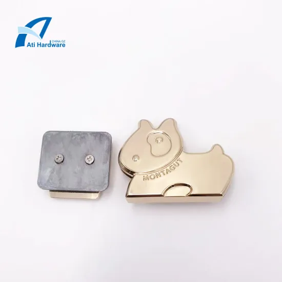 Zinc Alloy Pearl Handbag Lock  Hardware Accessories