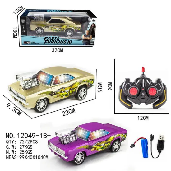 1:18 Scale 360° Rotation RC Drifting Super Car with Radio Control: Latest Design