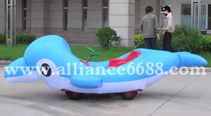 inflatable electric car children battery car