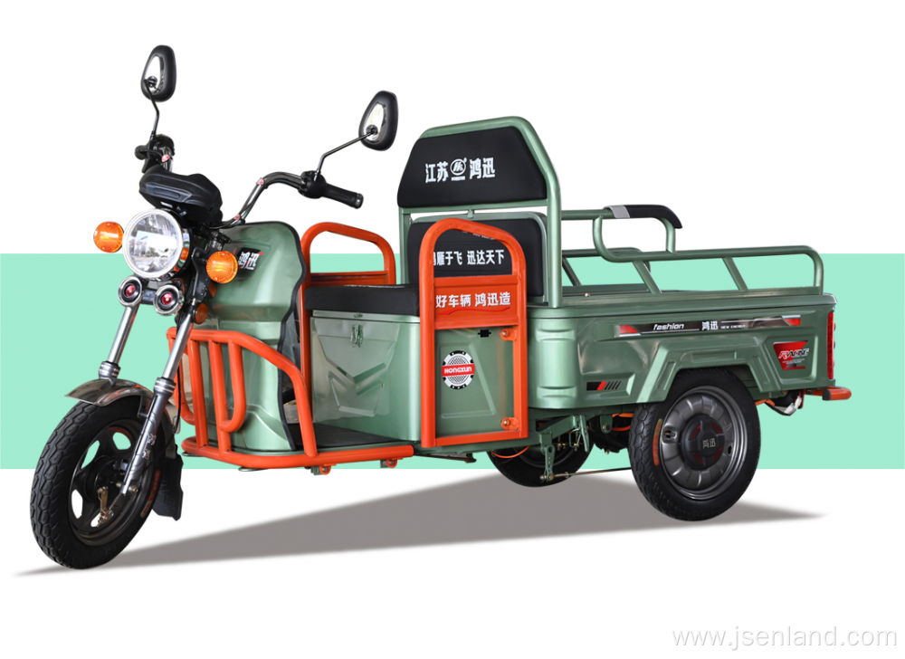 1000w60v Passenger and cargo adult electric tricycle