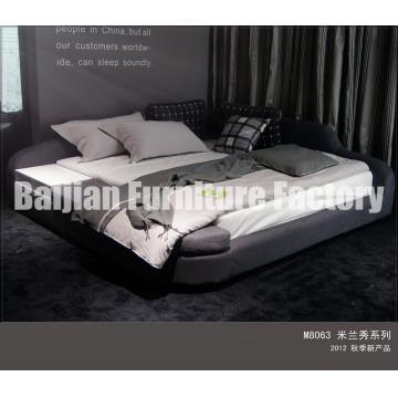 M8063 Square Shape Fabric Bed,Bedroom Bed,Soft Bed