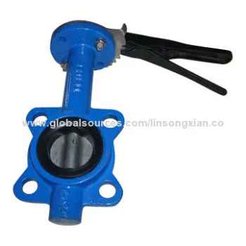 Butterfly Valve with Cast Steel or Stainless Steel Material