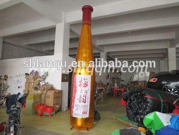 advertising inflatable bottle for sale