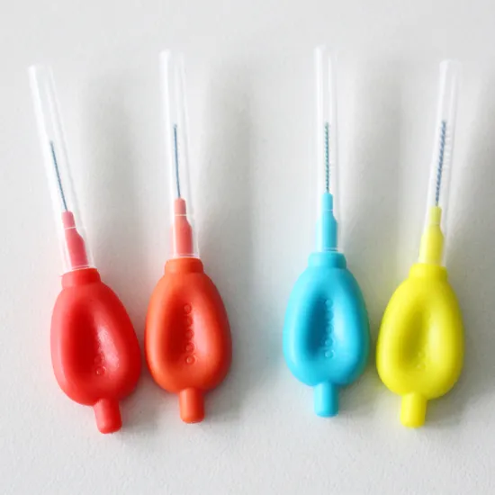 Oral fresh brush stainless steel interdental toothbrush