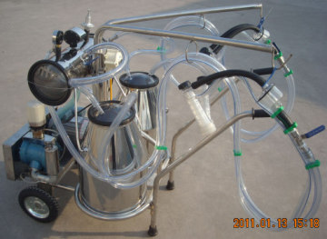 Double-barreled मोबाइल Macine के लिए नानी बकरी दुहना