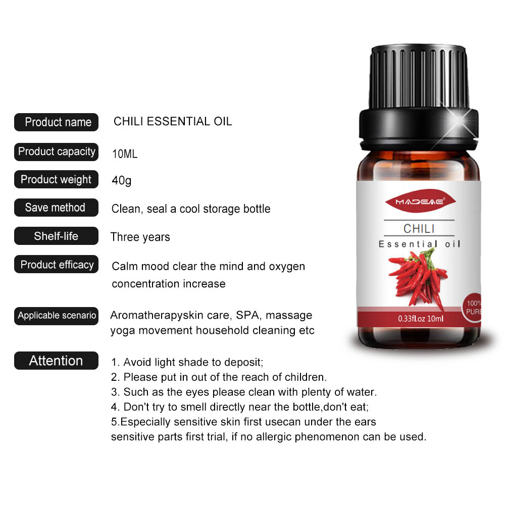 Factory Food grade Chili essential oil for food