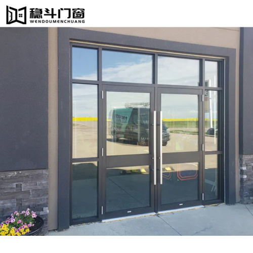 Commercial Aluminum Double Glazed Bifolding Door