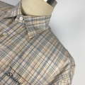 Herren Grid Casual Hemd Umwelt Design Shirt