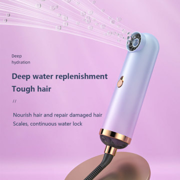 Secador de pelo con interruptor de soplador de pelo sin hojas de iones negativos