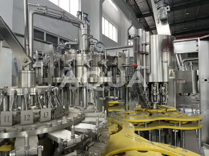 Complete Soda Water Production Plant / Soda Bottling Machine / Automatic Soda Water Plant